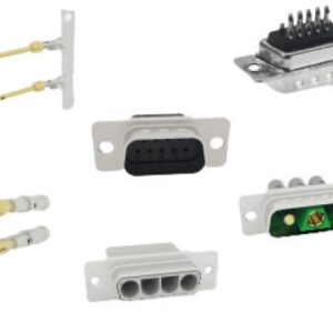 D-Sub / Mixed Layout / D-Sub 600V D-Sub Crimp Connectors