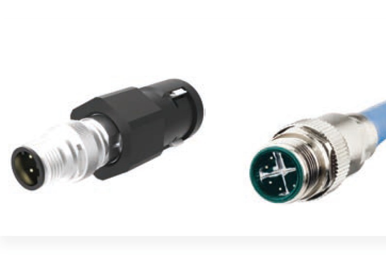 M12 Crimp cable connectors Crimp Flange Sytem